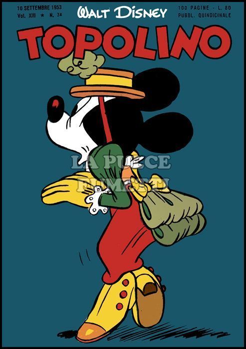 TOPOLINO LIBRETTO #    74 + BOLLINO